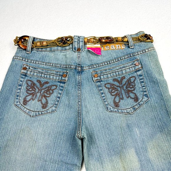 Vintage GLO Capri Jeans w/Cuff - One Flaw - NOS - Picture 7 of 12